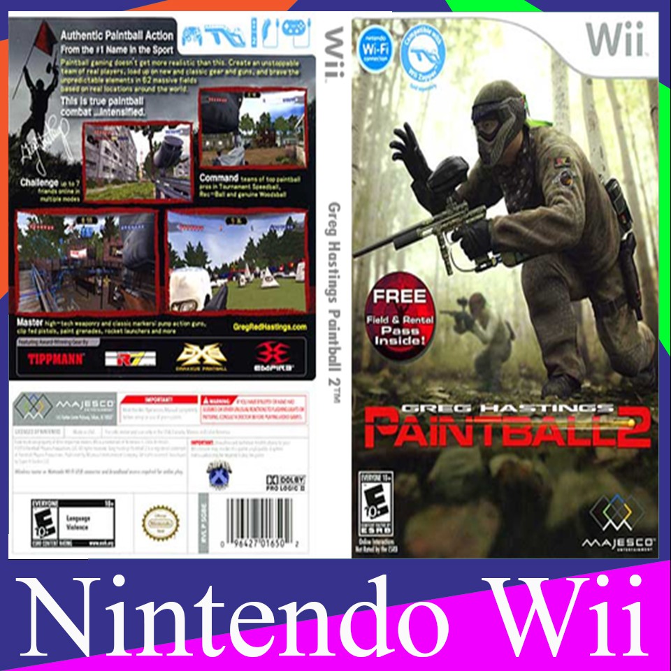 WIIGAME : Greg Hastings Paintball 2