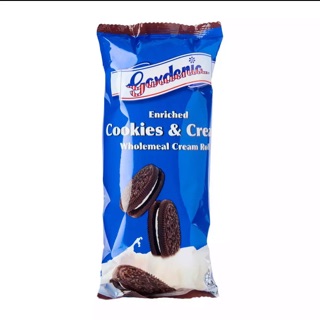 ขนมปังการ์ดิเนีย คุ้กกี้แอนด์ครีม โรล Gardenia cookie and cream wholemeal roll