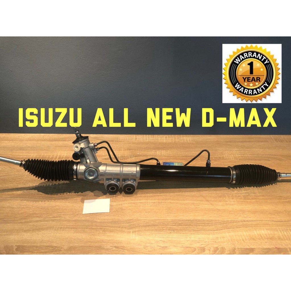 แร็คพวงมาลัยพาวเวอร์ Isuzu Allnew D-max ของแท้รีบิ้วใหม่ ไม่มีลูกหมากปลาย รับประกัน 1 ปี (ไม่จำกัดระ