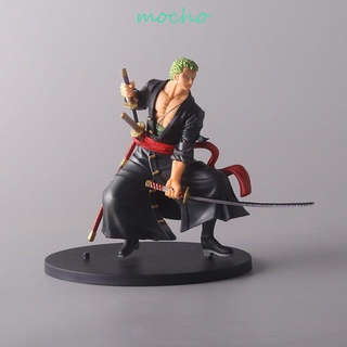 Mocho Roronoa Zoro โมเดลฟิกเกอร์ PVC รูป Roronoa Zoro ของเล่น สําหรับเก็บสะสม ตกแต่ง