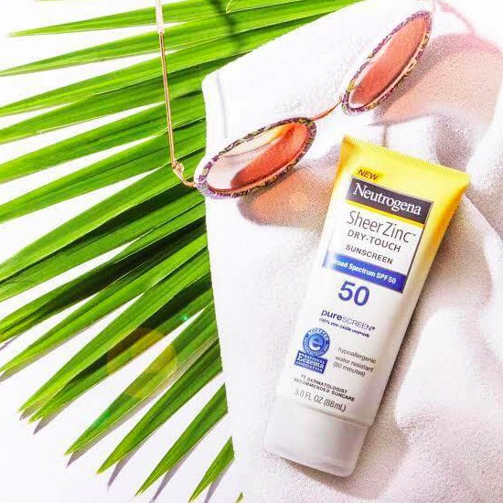 Neutrogena Sheer Zinc Dry-Touch Sunscreen Broad Spectrum SPF 50 🇺🇸  มี 3 สูตรนะคะ