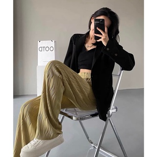 DODO PANT (390.-) #พร้อมส่ง #มีปลายทาง กางเกงลุคมินิมอล ชิคๆ ใส่สบาย แมทต์กับอะไรก็เอาอยู่ ผ้าดีสบายมากค้าาา  FREESIZE :