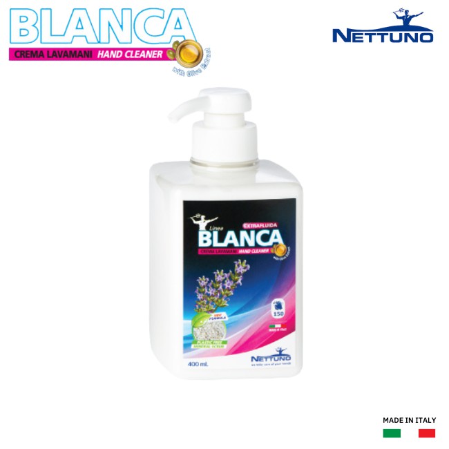 Nettuno ครีมล้างมือ สูตร Linea Blanca Extra Fluida ขนาด 400 ml