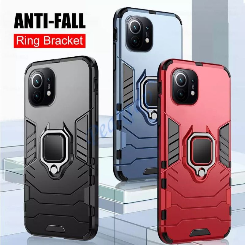 CASE XIAOMI MI11 MI 11 CASE ROBOT ARMOR IRING STANDING CASE