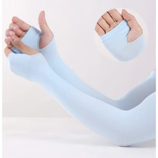 [ส่งเร็วไม่มีวันหยุด] Let's slim ปลอกแขนกันแดด กันยูวี เกี่ยวนิ้ว (Free Size)