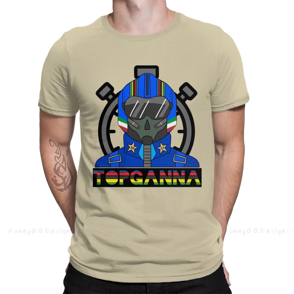 เสื้อเชิ้ต ผ้าฝ้าย พิมพ์ลาย Van Der Poel Hombre F. เสื้อยืด คอกลม พิมพ์ลาย Ganna ITT World Champ แฟช