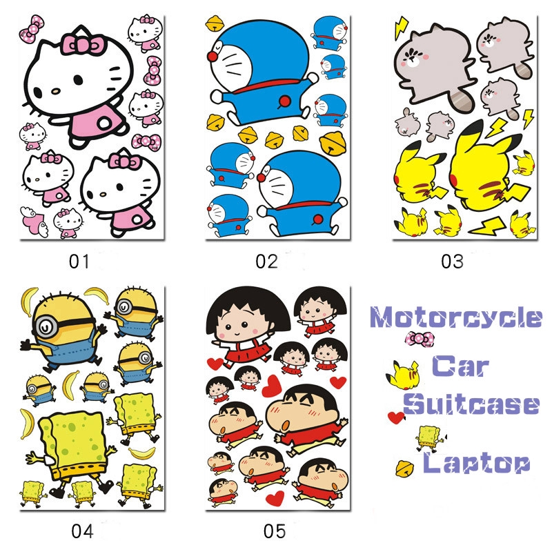 สติ๊กเกอร์ลาย Hello Kitty สำหรับติดรถยนต์ 1 ชิ้น