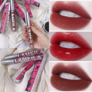 ลิปเคลือบลิปสติก สีสวย ติดทน ลิปสติกแท้แบรนด์ 6 สีLong-lasting beautiful lipstick, 6 genuine brand lipstick