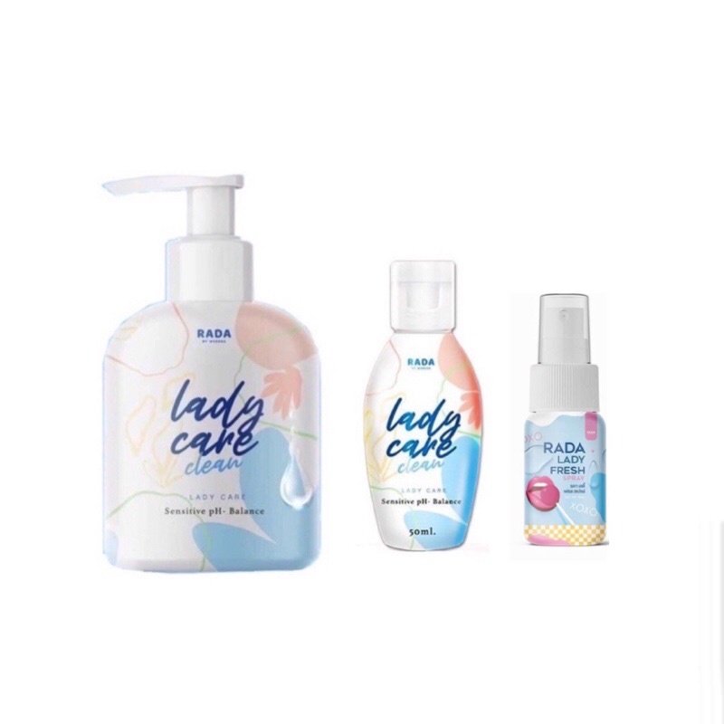 [9.15 เก็บโค้ดส่งฟรีหน้าร้าน!!] เลดี้แคร์ รดาแคร์ Rada Lady Care Clean 50 ml ของแท้100%