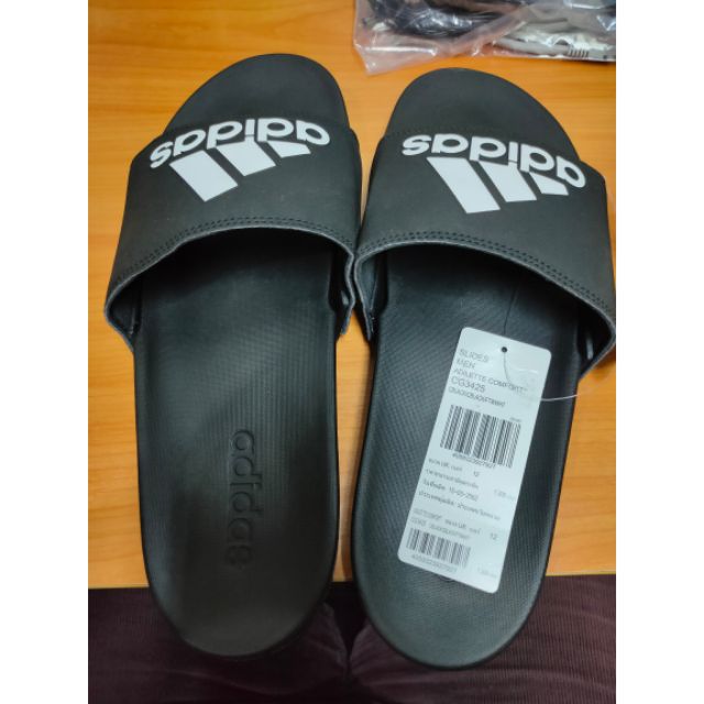 รองเท้าแตะ adidas adilette comfort size 12 พื้นนุ่ม golftogo