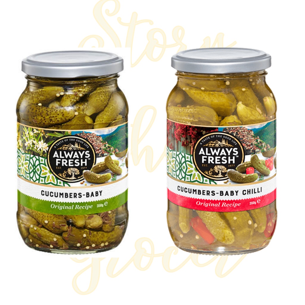 แตงกวาสดเสมอ - เบบี้ / แตงกวา - เบบี้พริก 350g - IJ