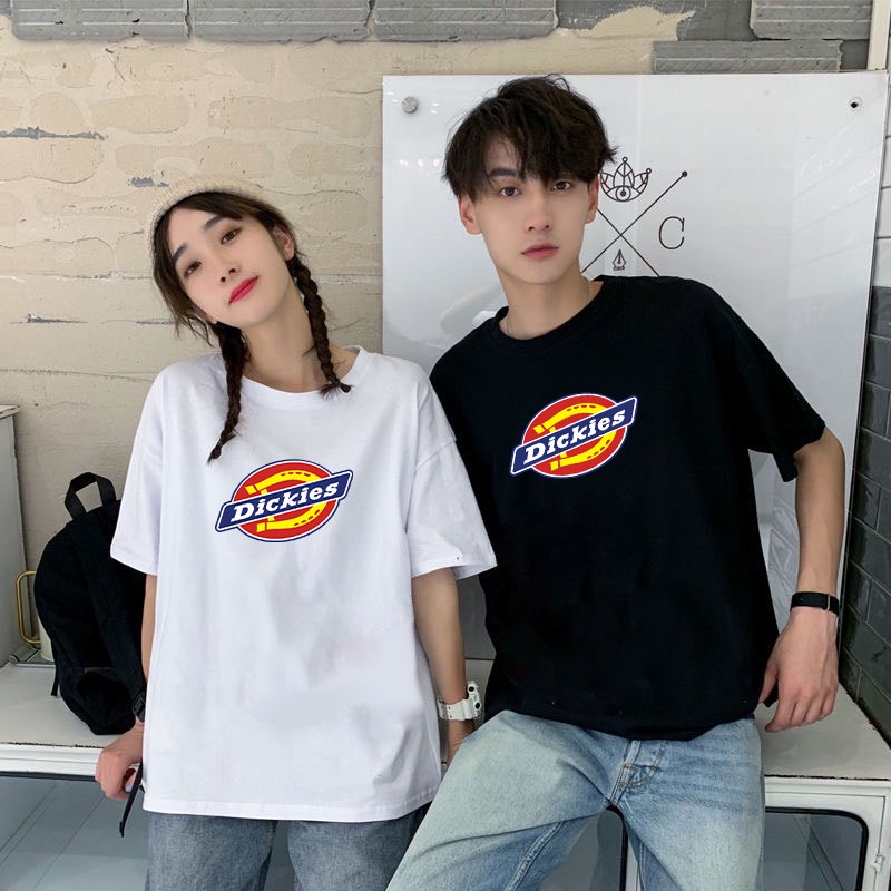 เสื้อทีเชิร์ตเสื้อยืดคอกลมแฟชั่นSportขาว-ดำ พร้อมส่ง T-165