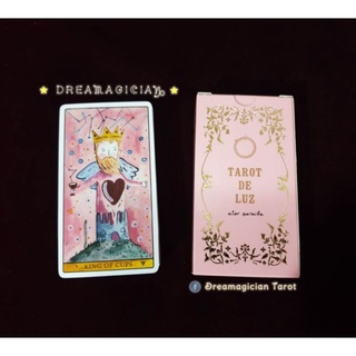 Tarot De Luz Tarot ไพ่ยิปซีความรักสีพาสเทล ไพ่แท้ลดราคา ไพ่ยิปซี ไพ่ทาโร่ต์ ไพ่ออราเคิล Tarot Oracle Card Deck