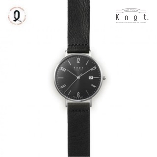 KNOT Selection | นาฬิกาข้อมือสำหรับผู้ชาย KNOT สีดำ ของแท้ (ผลิตในประเทศญี่ปุ่น ) Made in Japan รุ่น CD-40SVBK
