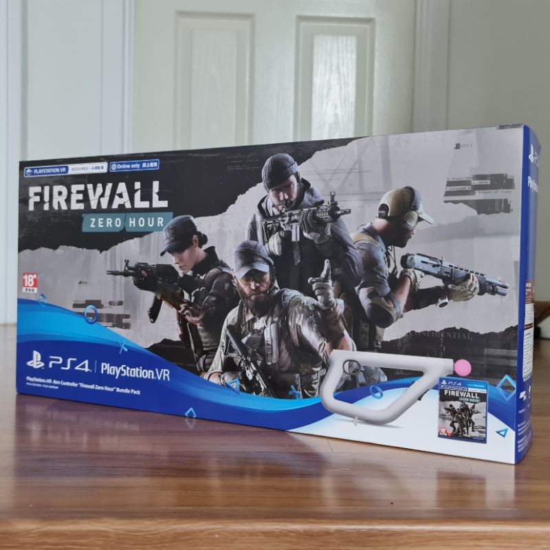 ชุดบันเดิ้ล #สภาพเหมือนใหม่ PS4: Firewall zero hour PS VR aim controller bundle
