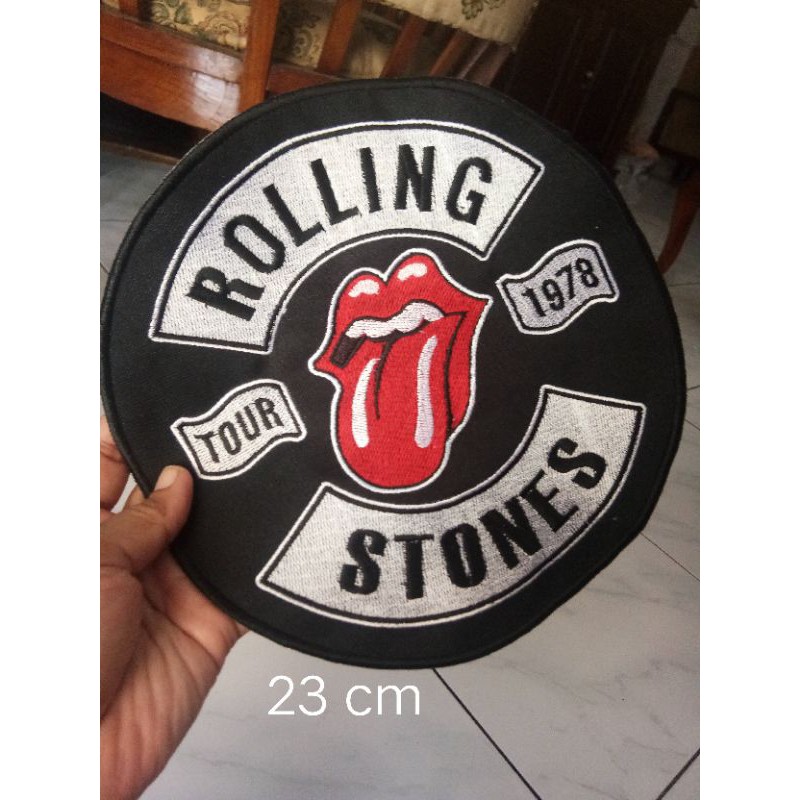 Rs band ปัก backpatch เครื่องประดับแฟชั่น