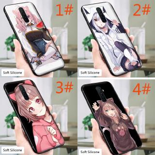 อะนิเมะ Neko Cat Girl Kawaii เคสนิ่ม เนื้อซิลิโคน OPPO A1K A5 A9 2020 Reno Z 2 10X Case