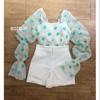 Pretty Cutie Top เสื้อทรงคุณหนูสุดน่ารัก ทรงเสื้อ
