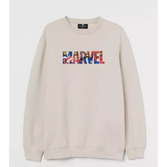 CREWNECK H&M MARVEL ขนาดใหญ่ SML XL XXL