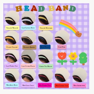 Headband Mini Size ที่คาดผมแสนน่ารักขนาดเล็ก ใส่คิ้วๆ  สายน่ารัก สายคิ้ว สายคาเฟ่ ราคาน่ารักม้ากก #ที่คาดผม #Headband