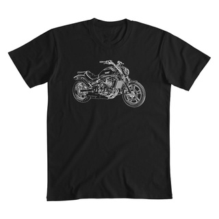 เสื้อผ้าผชเสื้อยืด พิมพ์ลายโลโก้ Kawasaki Vulcan S สไตล์คลาสสิกS-5XL