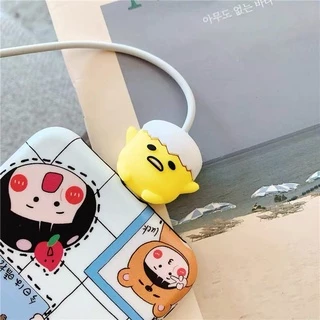 【ส่งจากไทย】Cable Bite ที่กันสายหัก ลายการ์ตูน cable protector สำหรับ สายชาร์จ iP/Type-C