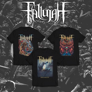 T-shirt  เสื้อยืด พิมพ์ลาย Fallujah Series DTG Cornit สําหรับผู้ชายS-5XL