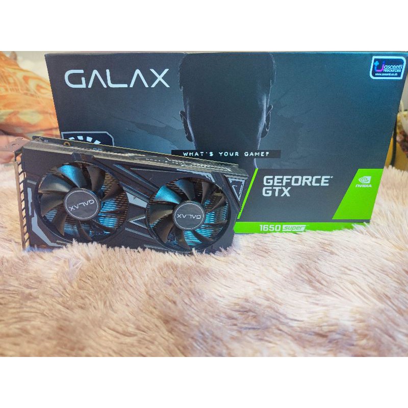 (การ์ดจอ)Galax GTX1650 Super EX 4GB สภาพดี ครบกล่อง