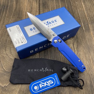 ( 🚚 มีสินค้าพร้อมส่ง 🚚 ) มีดพับ benchmade M390 ใบมีด D2 สวยมาก คมกริบ ด้ามจับ G10