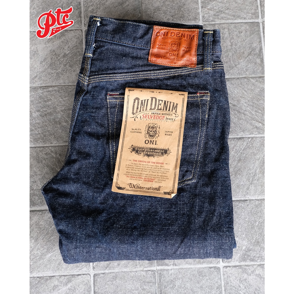กางเกงยีนส์ Oni Denim ONI-417 14 OZ ทรงกระบอก ขายดีสุด *PTC-MART*