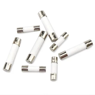 แพ็ค5ตัว ฟิวส์ เซรามิก 5*20มม.6*30มม.ฟิวส์ 5X20 6X30 Mm 0.5 1 2 3 4 5 6 8 10 15 20 25 30 AMP ฟิวส์เซรามิค