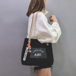 AWI bag fashion กระเป๋าถือ กระเป๋าผ้าใบ แฟชั่นมาใหม่ รุ่น