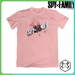 คอตต้อนคอกลมGp41 เสื้อยืดแขนสั้นลําลอง ทรงหลวม พิมพ์ลายอนิเมะ SPY X FAMILY Anya Forger พลัสไซซ์ สําหรับทุกเพศ PG41S-5XL