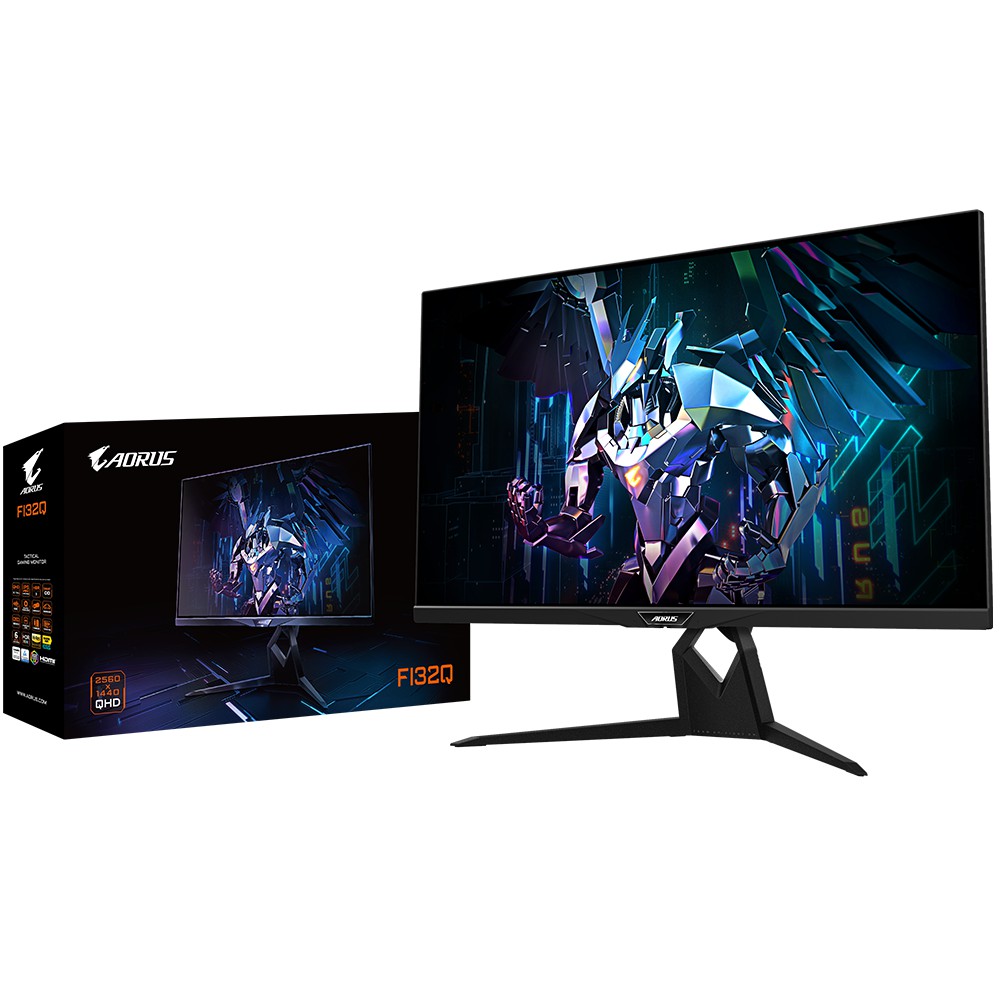GIGABYTE Gaming Monitor(จอมอนิเตอร์คอมพิวเตอร์)รุ่น (FI32Q) 32" INCH IPS QHD 1MS 165HZ ADAPTIVE-SYNC