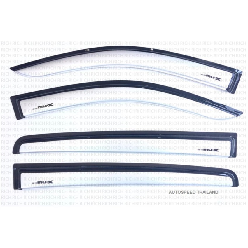 กันสาด MU-X 2014 บรอนซ์ #6881