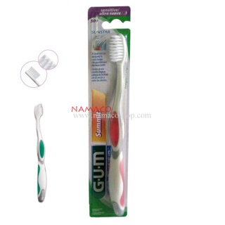 GUM แปรงสีฟันเซนซิทีพ toothbrush summit sensitive 509