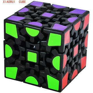 Xiaorui Gear Cube 3x3 X 3x3 รูบิค 3 D ของเล่นฝึกสมอง ( สีดํา )