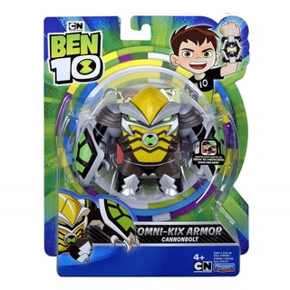 ﹍❉ของเล่น หุ่น เบนเทน Ben 10 Omni-Kix Armor Cannonbolt Basic Figure ฟิกเกอร์ โมเดล เบ็นเท็น Ten ของแท้