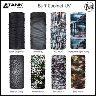 Buff Coolnet UV+ Neckwear Black1 Style บัฟลิขสิทธิ์แท้ Made in Spain