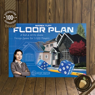 Floor Plan บอร์ดเกม คู่มือภาษาอังกฤษ (Boardgame บอร์ดเกม การ์ดเกม เกม)