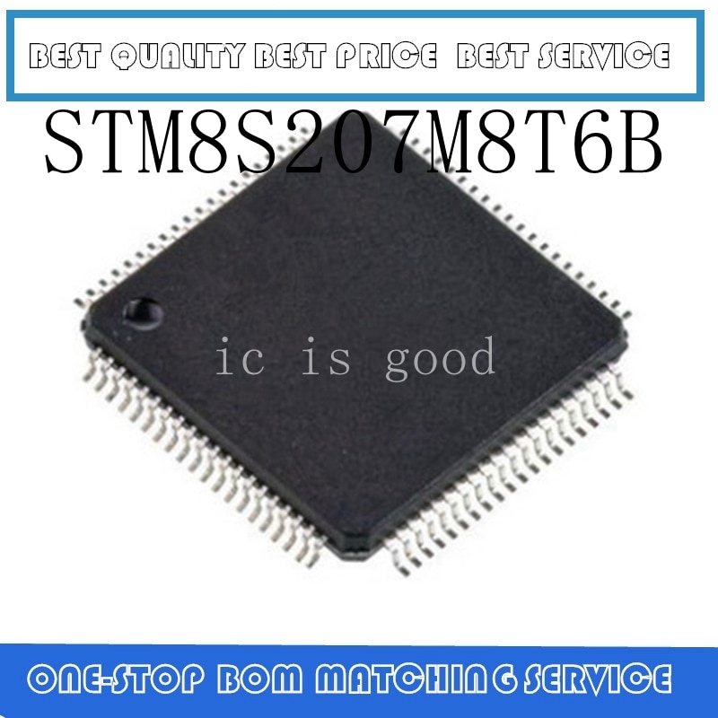 Stm8s207m8t6 STM8S207M8T6B QFP-80