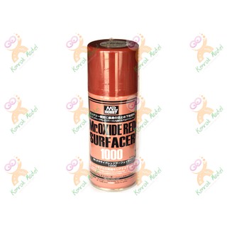 สเปรย์รองพื้น B525 - Mr.Oxide Red Surfacer 1000 (Spray 170ml)