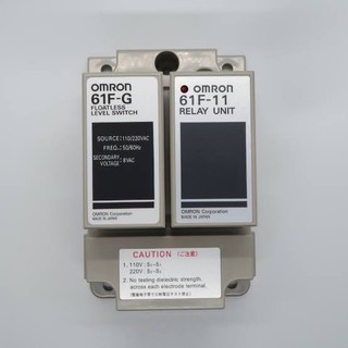 OMRON Floatless Level Switch รุ่น 61F-G-AP+Relay Unit61F-11