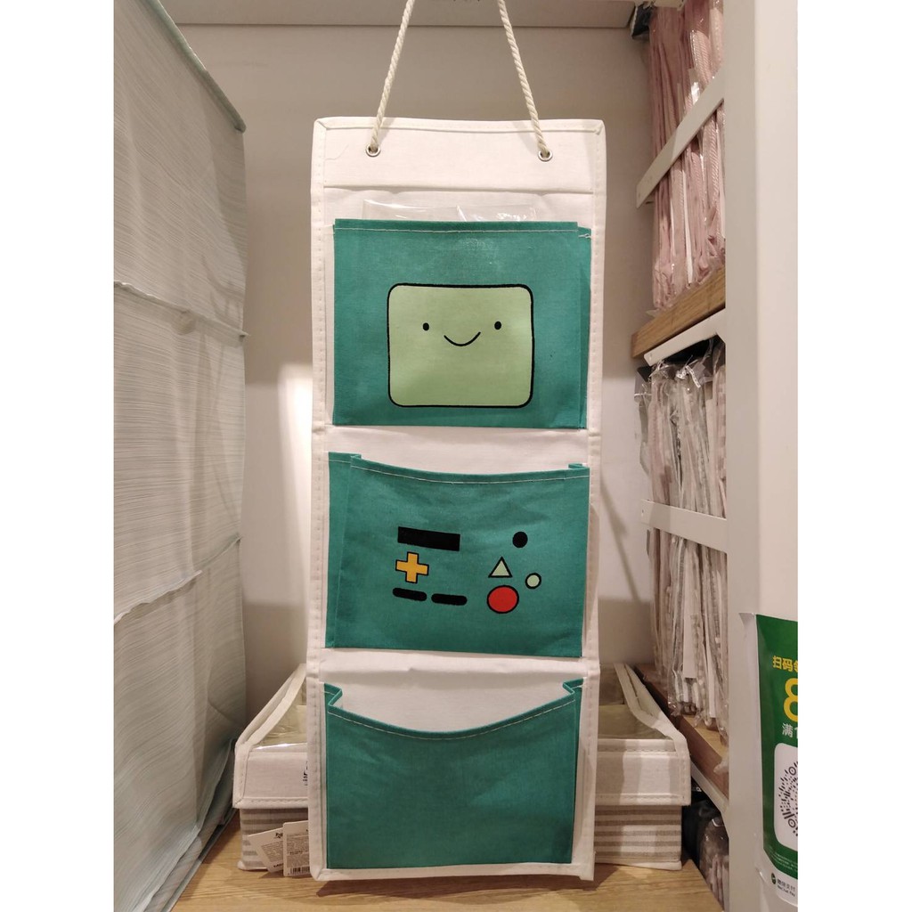 กระเป๋า ที่เก็บของ Adventure Time- Hanging Organizer กระเป๋าแขวน Miniso ชั้นเก็บของแบบแขวน ที่เก็บของแบบแขวน