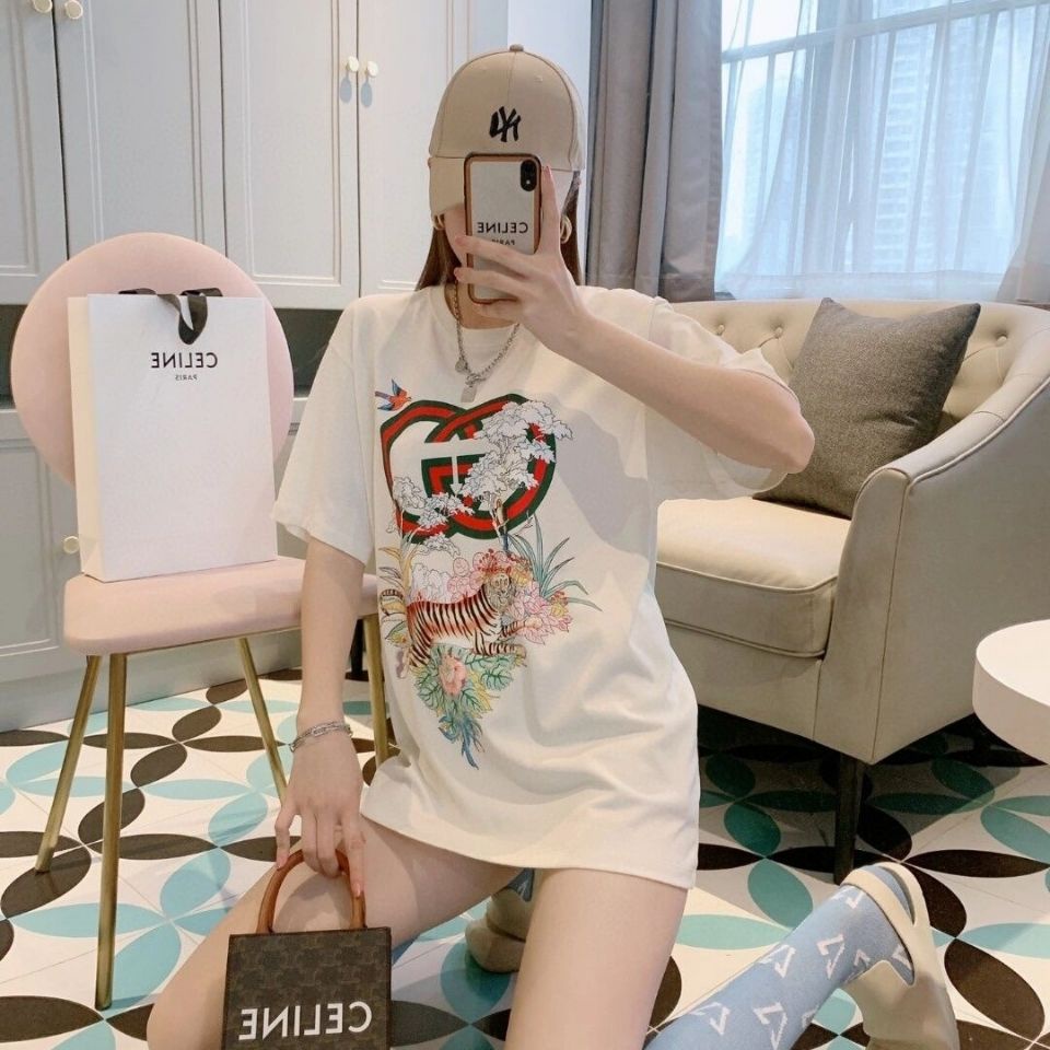 S-5XLเสื้อยืดแขนสั้น พิมพ์ลาย G Qihu Year Limited แฟชั่นคู่รัก สําหรับผู้ชาย และผู้หญิง