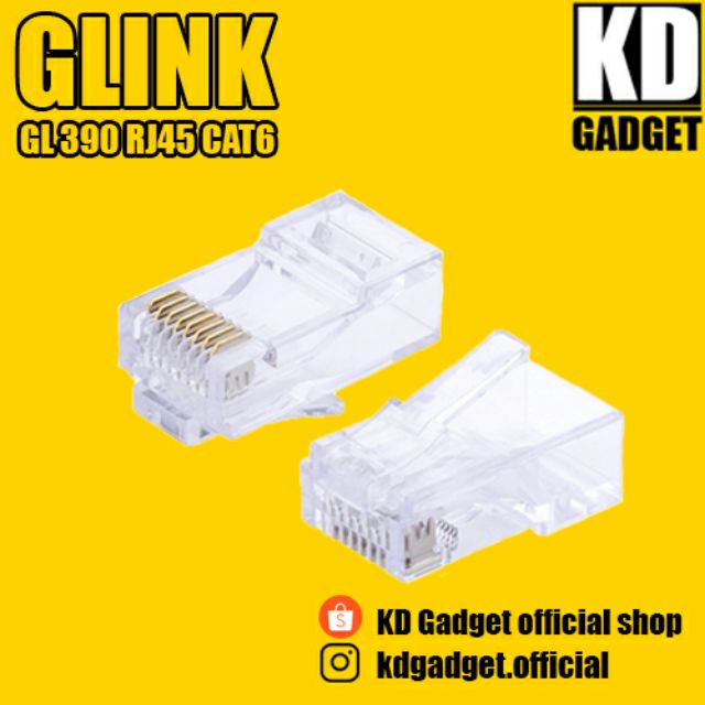Glink หัวแลน CAT6 GL389