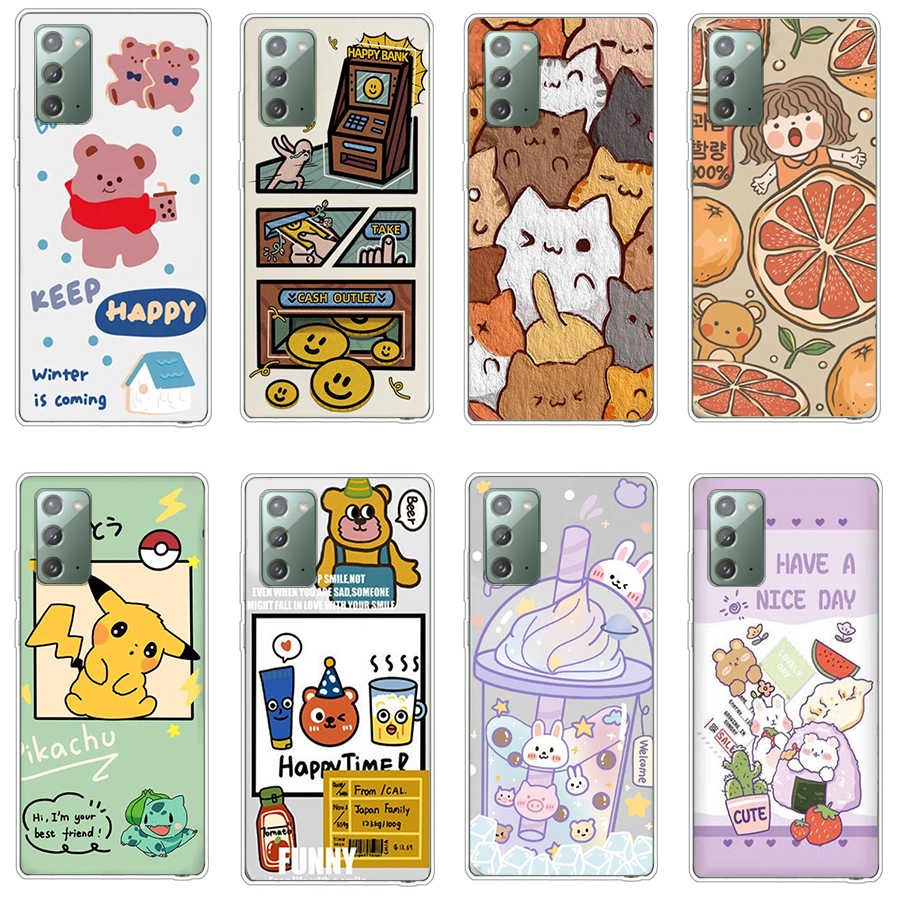 Samsung Galaxy NOTE 20 plus Ultra เคส TPU นิ่ม ซิลิโคน ป้องกัน เคสโทรศัพท์