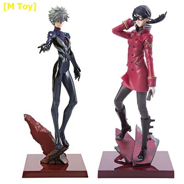 ฟิกเกอร์แท้ JP  Sega - Premium figure - Evangelion - Misato ,Kaworu Nagisa