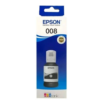 INK (หมึกสำหรับเครื่องพิมพ์) EPSON 008 (T06G100) BLACK FOR L15150 127ML