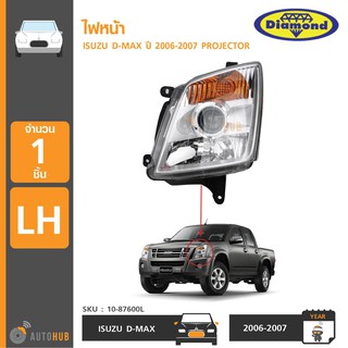 DAIMOND ไฟหน้า ISUZU DMAX ปี 2006-2007 PROJECTOR